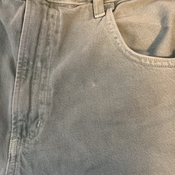 Light teal 90's inspired baggy jeans - Picture 6 of 13